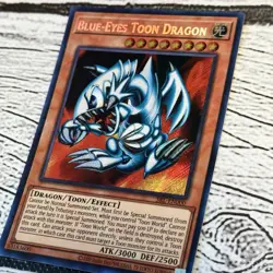 YuGiOh Blue-Eyes Toon Dragon SRL-EN000 Secret Rare 25th Anniversary - NM - Image 4