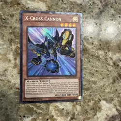 Yugioh! X-Cross Cannon, MZTM-EN018, Collector's Rare, 1st Edition - Image 1