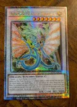 Ancient Fairy Dragon Quarter Century Secret Rare RA01-EN030 NM 1st Ed Yu-Gi-Oh! - Image 1