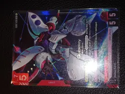 BANDAI Gundam Card Game Dual Impact GD02-036 LR Qubeley Near Mint - Image 2