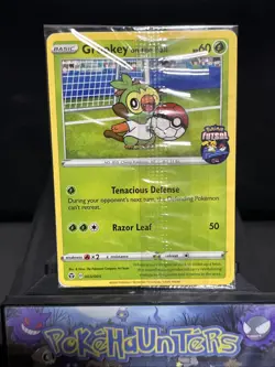 Pokemon Card Grookey On The Ball 003/005 Futsal Promo Non Holo Rare SEALED - Image 1