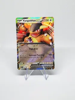 Pokemon Scarlet & Violet Black Star Promo #55 Kangaskhan ex Rare Holo Card NM - Image 1
