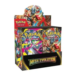 Pokemon TCG Mega Evolution Booster Box - Trading Card Game Packs (Factory Sealed - Image 1