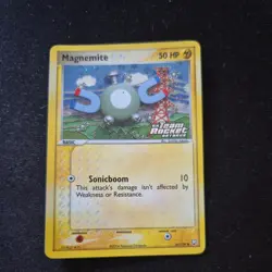 Magnemite 66/109 EX Team Rocket Returns Holo Pokemon Card TCG Stamped 2004 NM - Image 1