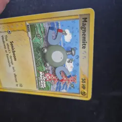 Magnemite 66/109 EX Team Rocket Returns Holo Pokemon Card TCG Stamped 2004 NM - Image 3