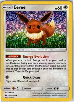 Eevee - (General Mills Promo) Promo Miscellaneous Cards & Products 101/149 NM - Image 1