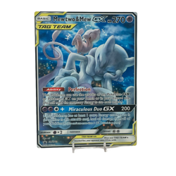 Mewtwo & Mew GX - SM Promo Unified Minds | Jumbo Metal 6" x 8" Card Gift/Display - Image 1