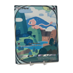 Mew Immersive - Pokemon Pocket | Jumbo Metal 6" x 8" Card Gift/Display - Image 1