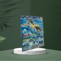 Zapdos EX SIR - 151 | Jumbo Metal 6" x 8" Card Gift/Display - Image 3