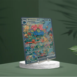 Venusaur EX SIR - 151 | Jumbo Metal 6" x 8" Card Gift/Display - Image 3