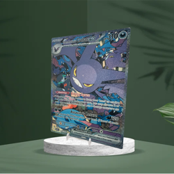 Team Rocket's Crobat EX SIR - Destined Rivals | Jumbo Metal 6" x 8" Card Gift - Image 3