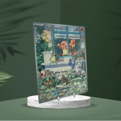 Charmander - SV Promo Obsidian Flames | Jumbo Metal 6" x 8" Card Gift/Display - Image 3