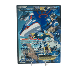 Team Aqua's Kyogre EX - Double Crisis | Jumbo Metal 6" x 8" Card Gift/Display - Image 1