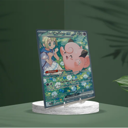 Lillie's Clefairy EX SIR - Journey Together | Jumbo Metal 6" x 8" Card Gift - Image 3
