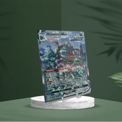 Rayquaza VMax Alt Art - Evolving Skies | Jumbo Metal 6" x 8" Card Gift/Display - Image 3