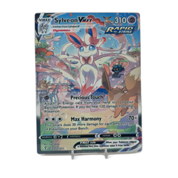 Sylveon VMax Alt Art - Evolving Skies | Jumbo Metal 6" x 8" Card Gift/Display - Image 1