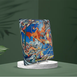 Charizard EX Immersive - Pokemon Pocket | Jumbo Metal 6" x 8" Card Gift/Display - Image 3