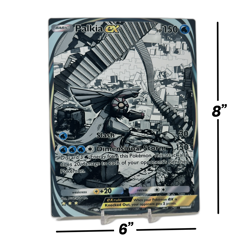 Palkia EX Immersive - Pokemon Pocket | Jumbo Metal 6" x 8" Card Gift/Display - Image 2