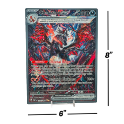 Charizard EX SIR - Paldean Fates | Jumbo Metal 6" x 8" Card Gift/Display - Image 2