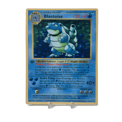 Blastoise - Base Set Shadowless | Jumbo Metal 6" x 8" Card Gift/Display - Image 1