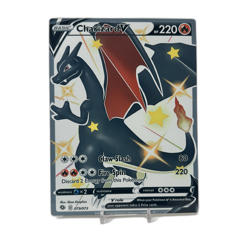 Charizard V Secret Rare - Champions Path | Jumbo Metal 6" x 8" Card Gift/Display - Image 1