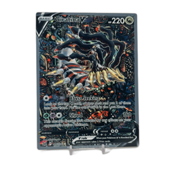 Giratina V Alt Art - Lost Origins | Jumbo Metal 6" x 8" Card Gift/Display - Image 1