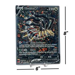 Giratina V Alt Art - Lost Origins | Jumbo Metal 6" x 8" Card Gift/Display - Image 2