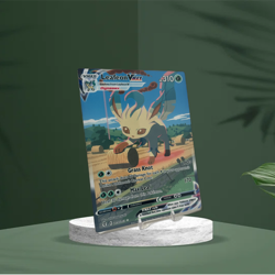 Leafeon VMax Alt Art - Evolving Skies | Jumbo Metal 6" x 8" Card Gift/Display - Image 3