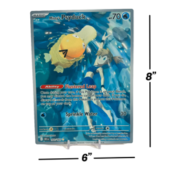 Misty's Psyduck Secret Rare - Destined Rivals | Jumbo Metal 6" x 8" Card Gift - Image 2