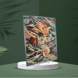 Ethan's Typhlosion IR - Destined Rivals | Jumbo Metal 6" x 8" Card Gift/Display - Image 3