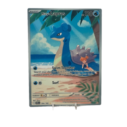 Misty's Lapras IR - Destined Rivals | Jumbo Metal 6" x 8" Card Gift/Display - Image 1
