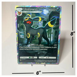 Umbreon Eevee Grove - Pokemon Pocket | Jumbo Metal 6" x 8" Card Gift/Display - Image 2