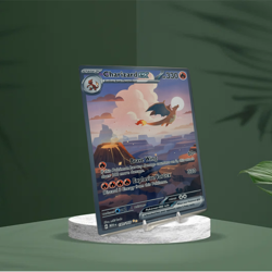 Charizard EX SIR - 151 | Jumbo Metal 6" x 8" Card Gift/Display - Image 3