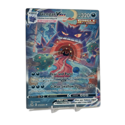 Gengar VMax Alt Art - Fusion Strike | Jumbo Metal 6" x 8" Card Gift/Display - Image 1