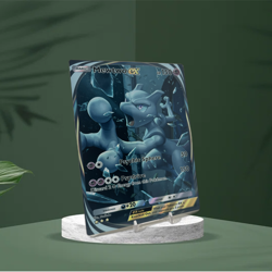 Mewtwo EX Immersive - Pokemon Pocket | Jumbo Metal 6" x 8" Card Gift/Display - Image 3