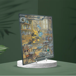 Alakazam EX SIR - 151 | Jumbo Metal 6" x 8" Card Gift/Display - Image 3