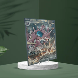 Team Rocket's Nidoking EX SIR - Destined Rivals | Jumbo Metal 6" x 8" Card Gift - Image 3