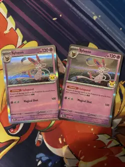 X2 2025 Pokemon Day Stamped Sylveon 040/131 Holo Foil Exclusive Promo Card - Image 1