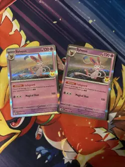X2 2025 Pokemon Day Stamped Sylveon 040/131 Holo Foil Exclusive Promo Card - Image 2