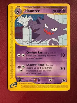 HAUNTER 63/144 Skyridge non-holo E-Series Pokemon TCG card NM NEAR MINT - Image 1