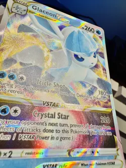 Glaceon VSTAR SWSH197 SWSH: Sword & Shield Promo Cards Holo - Image 3