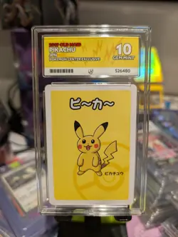 Pikachu Old Maid Japanese Babanuki Pokemon Card ACE 10 - Image 1
