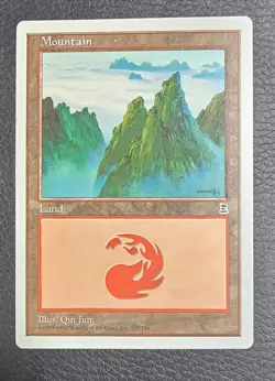 Mountain (175) Portal Three Kingdoms Regular MTG Magic NM Land Card - Image 1