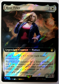 MTG: Doctor Who - Rose Tyler - Surge FOIL Extended Rare - 0937 NM - Image 1