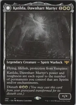 Katilda, Dawnheart Martyr NM Innistrad Double Feature Magic The Gathering - Image 1