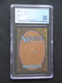 Magic the Gathering MTG Swamp Gray Tint 1993 Limited Edition Beta CGC 9 Mint - Image 2