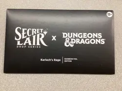 WOTC MTG - Secret Lair x Dungeons & Dragons - Karlach's Rage New - Image 1