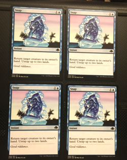 SNAP 4x MAGIC THE GATHERING MTG playset DMR EX CONDITION - Image 1
