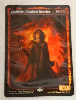 MAGIC THE GATHERING GODDRIC CLOAKED REVELER FOIL STORE CHAMPIONSHIP PROMO MTG - Image 1