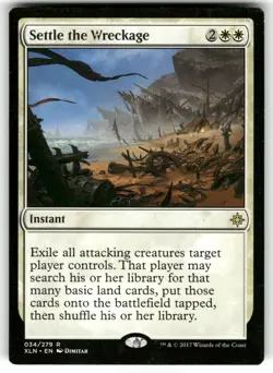 Settle the Wreckage #34 MTG Ixalan Regular LP/MP - Image 1